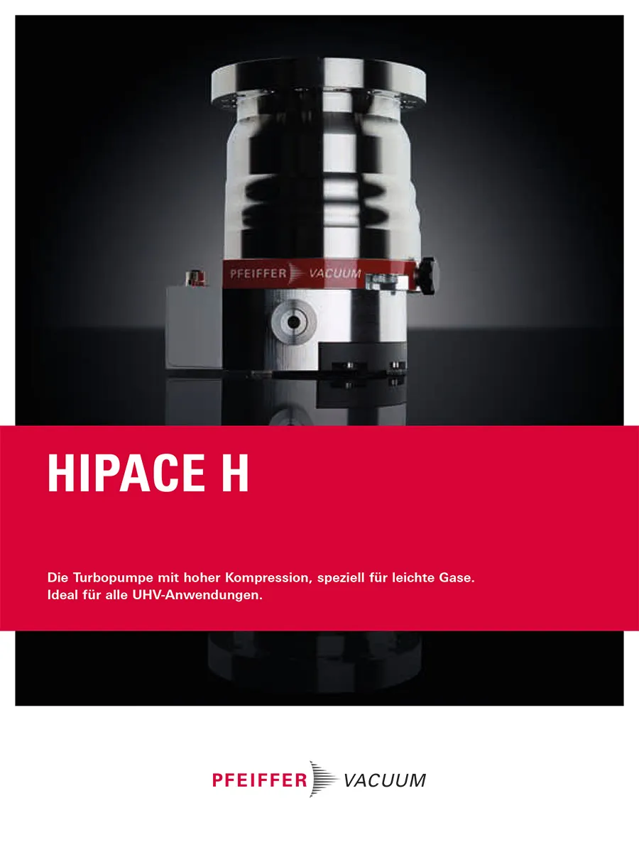 Brochure Turbopumpe Hipace H