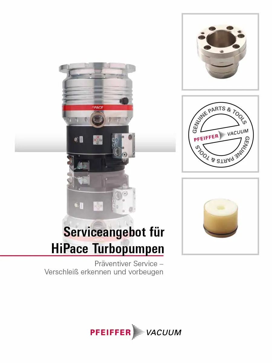 Broschuere Service Hipace De