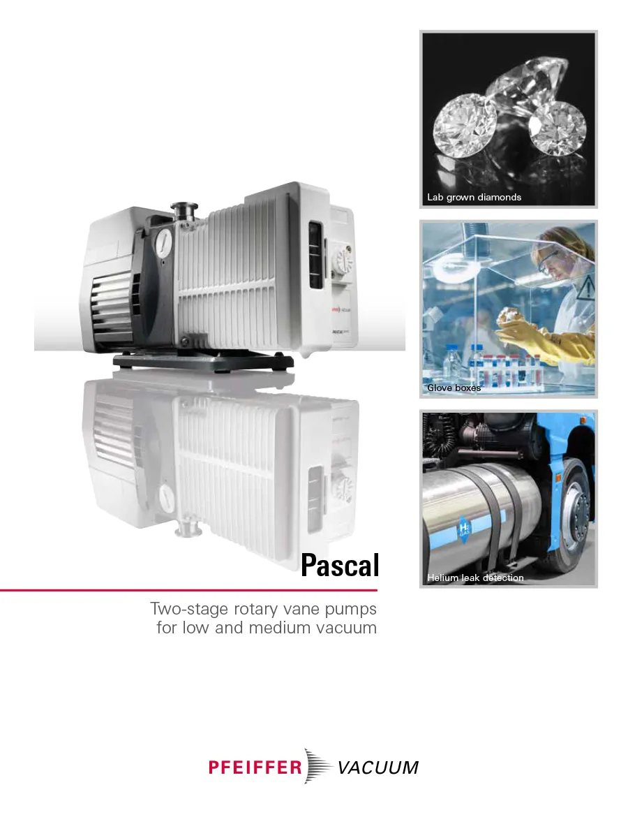 Brochure Rotary Vane Pumps Pascal