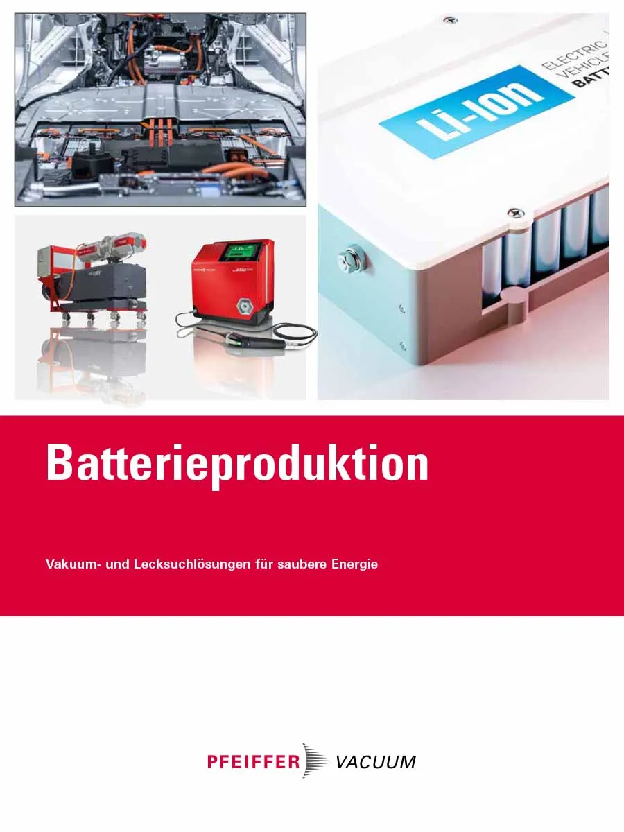 Brochuere Batterieproduktion