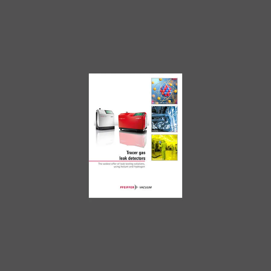Brochure Tracer Gas Leak Detectors