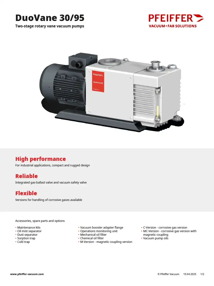 Product Leaflet Duovane 30 95